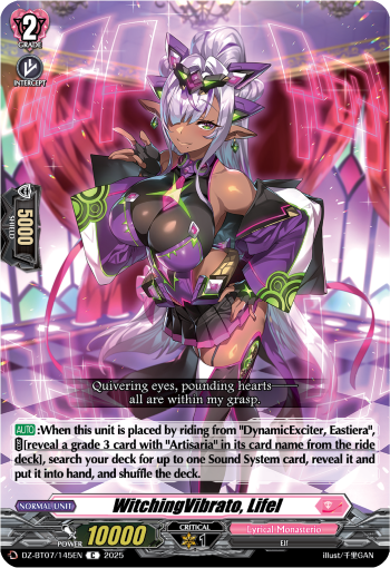 WitchingVibrato, Lifel : DZ Booster Set 07: Moon Fangs & Cerulean Blaze