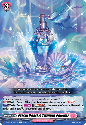 Prism Pearl & Twinkle Powder : DZ Booster Set 07: Moon Fangs & Cerulean Blaze