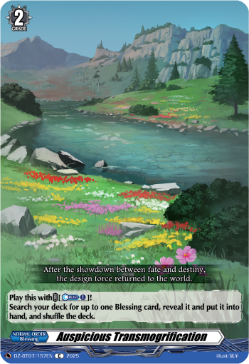 Auspicious Transmogrification : DZ Booster Set 07: Moon Fangs & Cerulean Blaze