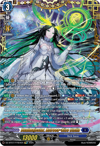 Dualmajestar, Astroea=Bico Stella : DZ Booster Set 07: Moon Fangs & Cerulean Blaze