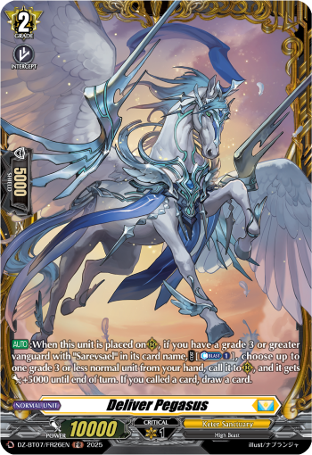 Deliver Pegasus : DZ Booster Set 07: Moon Fangs & Cerulean Blaze