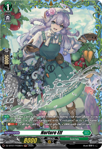 Nurture Elf : DZ Booster Set 07: Moon Fangs & Cerulean Blaze