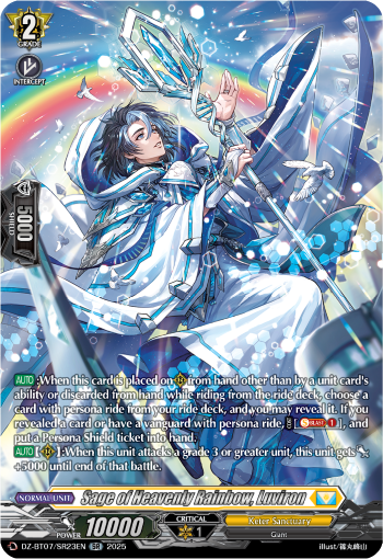 Sage of Heavenly Rainbow, Luviron : DZ Booster Set 07: Moon Fangs & Cerulean Blaze