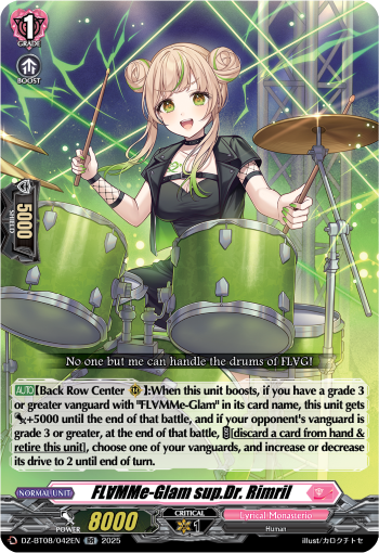 FL∀MMe-Glam sup.Dr. Rimril: DZ Booster Set 08: Knights 0f Rebirth