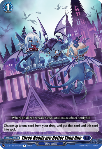 Three Heads are Better Than One: DZ Booster Set 08: Knights 0f Rebirth