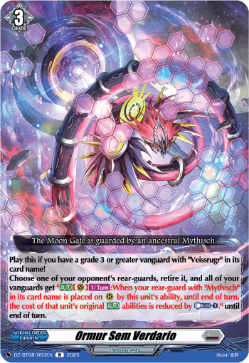 Ormur Sem Verndar Tungl: DZ Booster Set 08: Knights 0f Rebirth