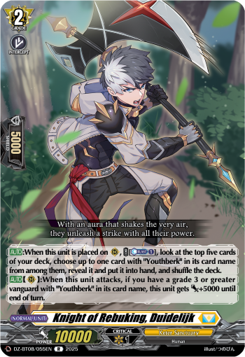 Knight of Precision, Duidelijk: DZ Booster Set 08: Knights 0f Rebirth