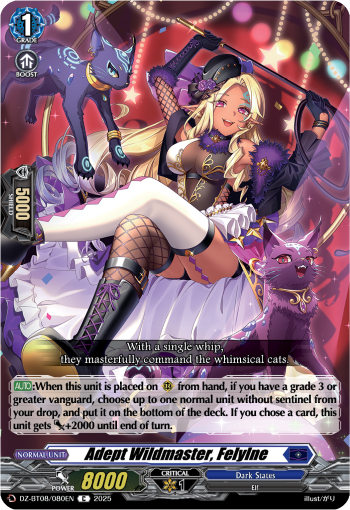 Adept WildMaster, Felylne: DZ Booster Set 08: Knights 0f Rebirth