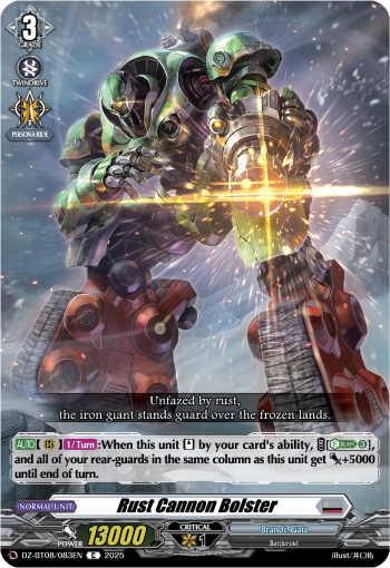 Rust Cannon Bolster: DZ Booster Set 08: Knights 0f Rebirth