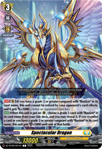 Spectacular Dragon : DZ Booster Set 08: Knights 0f Rebirth