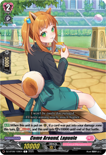 Come Around, Lapuole : DZ Booster Set 08: Knights 0f Rebirth