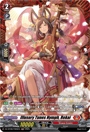 Mystical Tunes Nymph, Rekai: DZ Booster Set 08: Knights 0f Rebirth