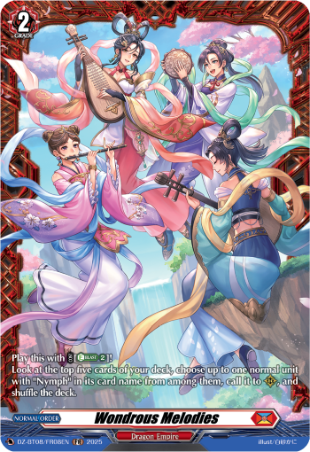 Wonderous Melodies: DZ Booster Set 08: Knights 0f Rebirth