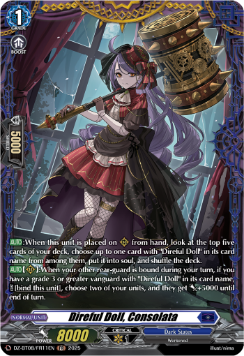 Direful Doll, Consolata: DZ Booster Set 08: Knights 0f Rebirth