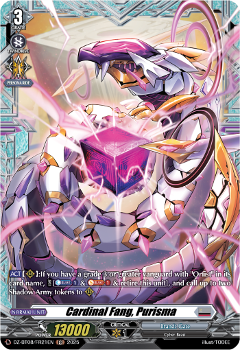 Cardinal Fang, Purisma: DZ Booster Set 08: Knights 0f Rebirth