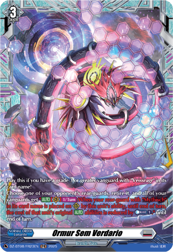 Ormur Sem Verndar Tungl: DZ Booster Set 08: Knights 0f Rebirth