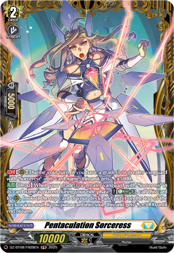 Pentaculation Sorceress: DZ Booster Set 08: Knights 0f Rebirth