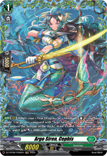 Argo Siren, Cephis: DZ Booster Set 08: Knights 0f Rebirth