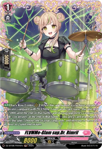 FL∀MMe-Glam sup.Dr. Rimril: DZ Booster Set 08: Knights 0f Rebirth
