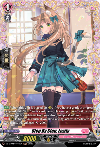 Step By Step, Lezity: DZ Booster Set 08: Knights 0f Rebirth