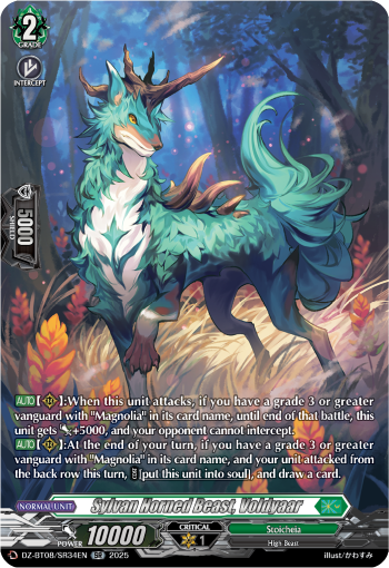 Sylvan Horned Beast, Voljaar: DZ Booster Set 08: Knights 0f Rebirth