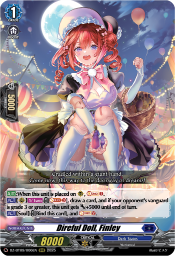 Direful Doll, Finley: DZ Booster Set 09: Super Brave Detonation