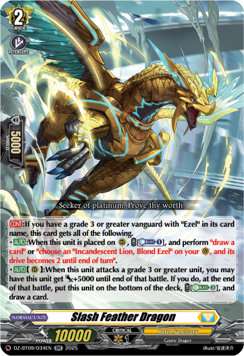 Slash Feather Dragon: DZ Booster Set 09: Super Brave Detonation