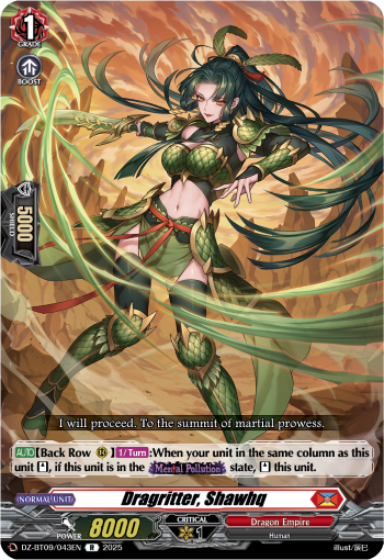 Dragritter, Shawhq: DZ Booster Set 09: Super Brave Detonation