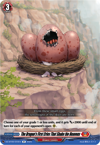 The Dragon's First Cries That Shake the Heavens: DZ Booster Set 09: Super Brave Detonation