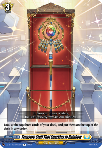 Treasure Staff That Sparkles in Rainbow: DZ Booster Set 09: Super Brave Detonation