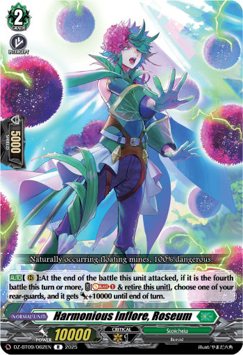 Harmonious Inflore, Roseum: DZ Booster Set 09: Super Brave Detonation