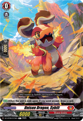 Unison Dragon, Sybilt: DZ Booster Set 09: Super Brave Detonation