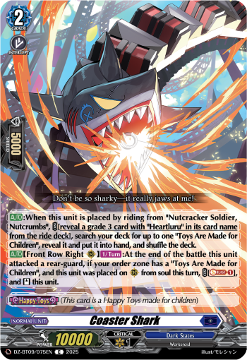 Coaster Shark: DZ Booster Set 09: Super Brave Detonation