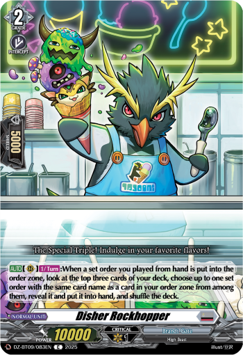 Disher Rockhopper: DZ Booster Set 09: Super Brave Detonation