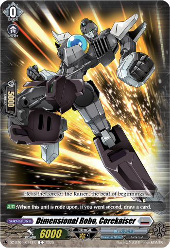 Dimensional Robo, Corekaiser: DZ Booster Set 09: Super Brave Detonation