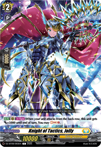 Knight of Tactics, Jolly: DZ Booster Set 09: Super Brave Detonation