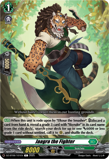 Jaagra the Fighter: DZ Booster Set 09: Super Brave Detonation