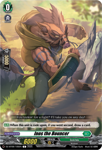 Inos the Bouncer: DZ Booster Set 09: Super Brave Detonation