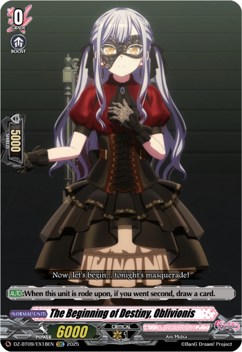 The Beginning of Destiny, Oblivionis: DZ Booster Set 09: Super Brave Detonation