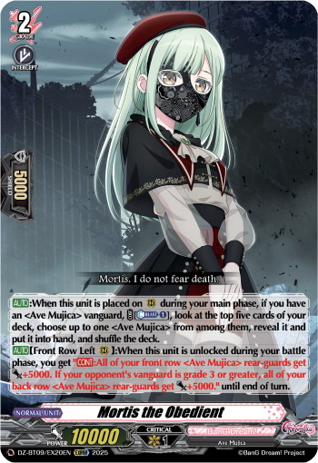 Mortis the Obedient: DZ Booster Set 09: Super Brave Detonation