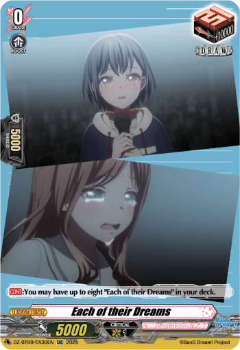 Each of their Dreams: DZ Booster Set 09: Super Brave Detonation