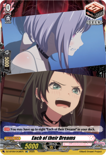 Each of their Dreams: DZ Booster Set 09: Super Brave Detonation