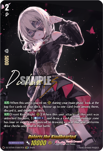 Doloris the Kindhearted: DZ Booster Set 09: Super Brave Detonation