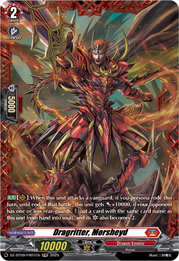 Dragritter, Morsheyd: DZ Booster Set 09: Super Brave Detonation