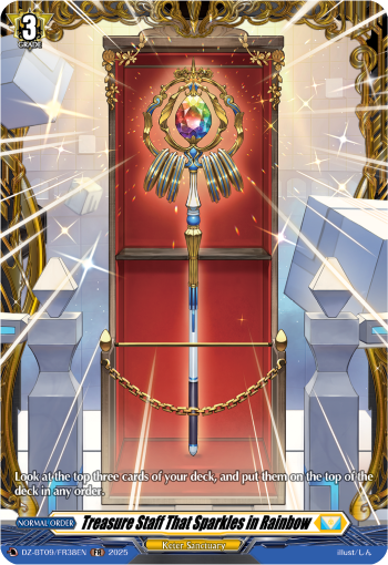 Treasure Staff That Sparkles in Rainbow: DZ Booster Set 09: Super Brave Detonation