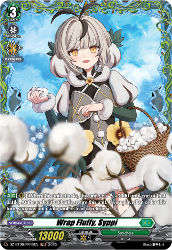 Wrap Fluffy, Syppi: DZ Booster Set 09: Super Brave Detonation