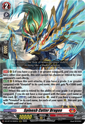 Sploosh Cutter Dragon: DZ Booster Set 10: Dragonsoul Resonance