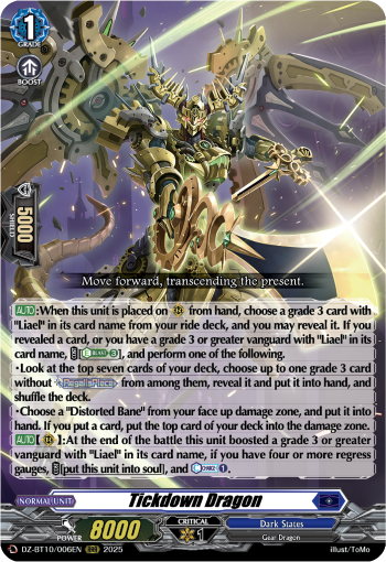 Tickdown Dragon: DZ Booster Set 10: Dragonsoul Resonance