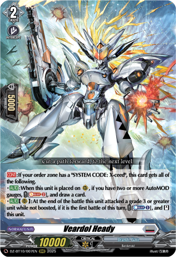 Veardol Heady: DZ Booster Set 10: Dragonsoul Resonance