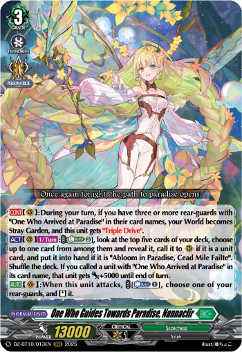 One Who Guides Towards Paradise, Nannaclir: DZ Booster Set 10: Dragonsoul Resonance